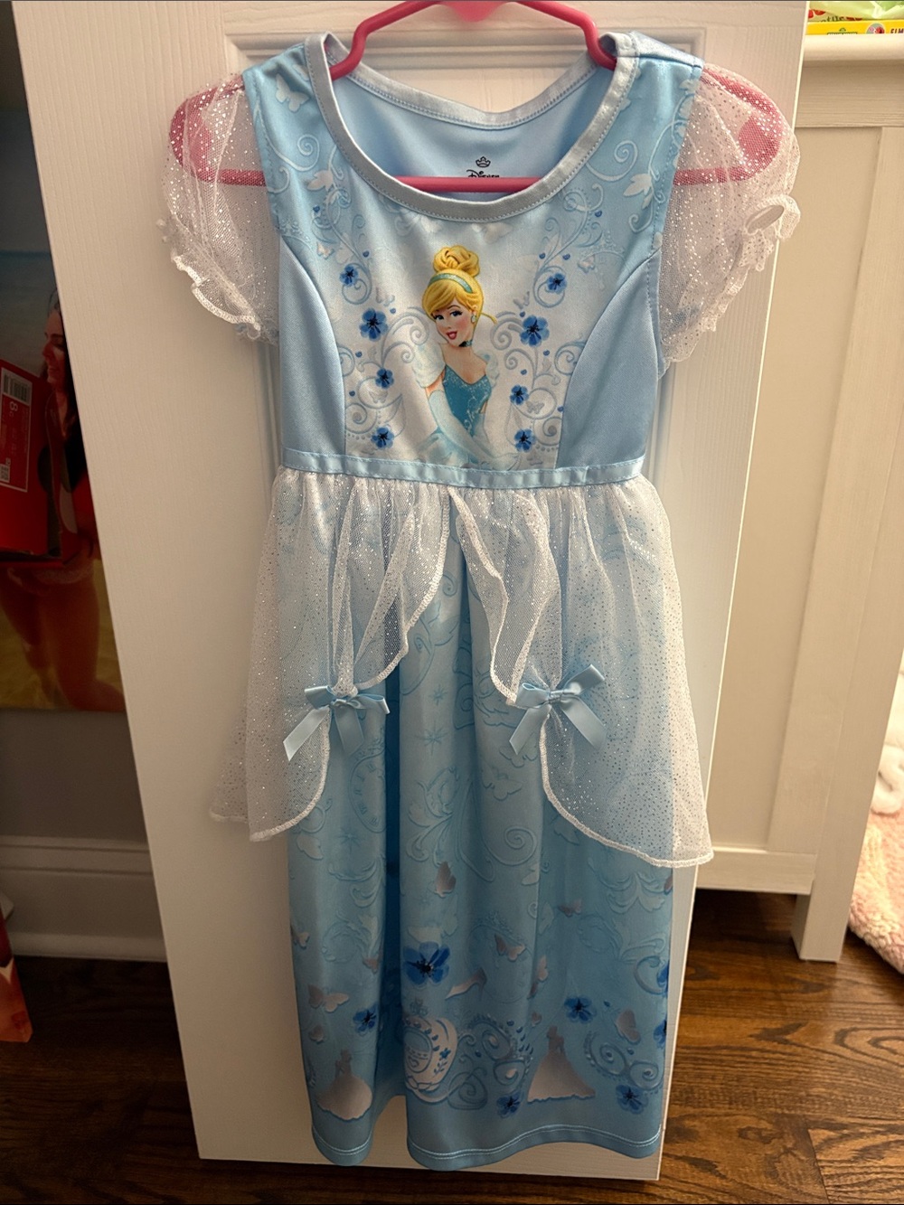 Disney Cinderella Light Blue Sparkle Princess Dress 3T